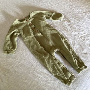 Quincy Mae Cotton Gauze Woven One Piece